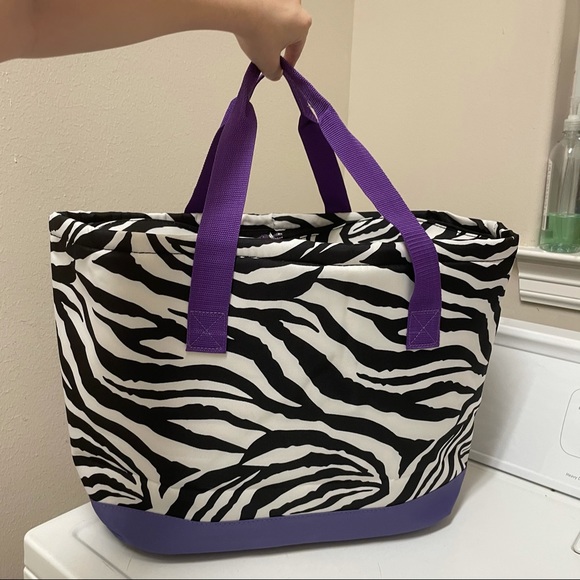 ZEBRA INSULATED FOOD COOLER BAG - Picture 6 of 16